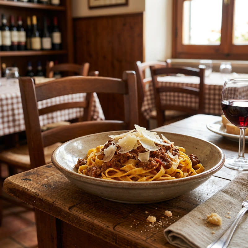 Tagliatelle al Ragù